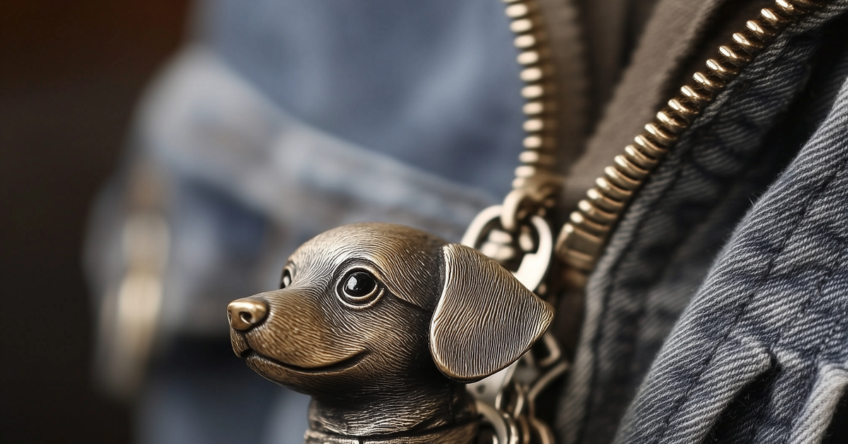 Собачка на молнии | Пикабу