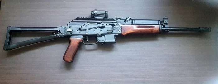 Saiga - My, beauty, Weapon, Carbine, Saiga, Kalashnikov assault rifle, Firearms, The photo