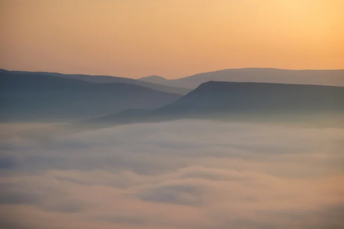 Crimea - My, Crimea, Russia, Sky, The photo, Fog, Evening