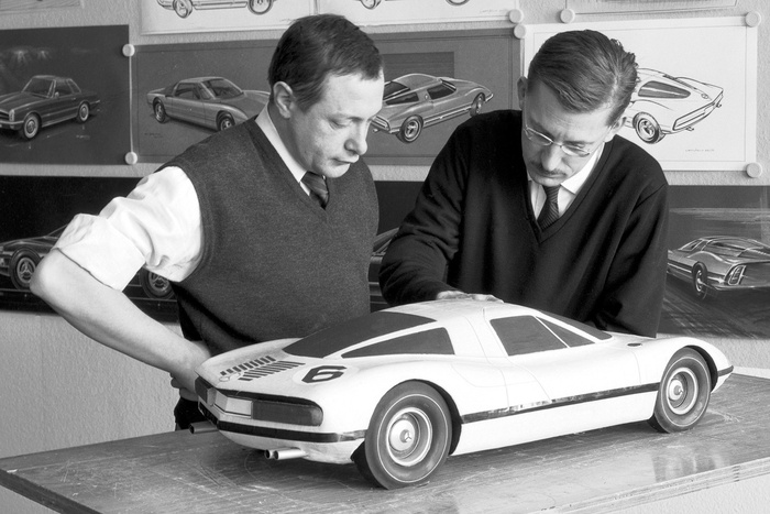 ��������� Mercedes-Benz �������� ���������� (�����) � ���� ���� � ������ ��������������� SLX, 1965 ���