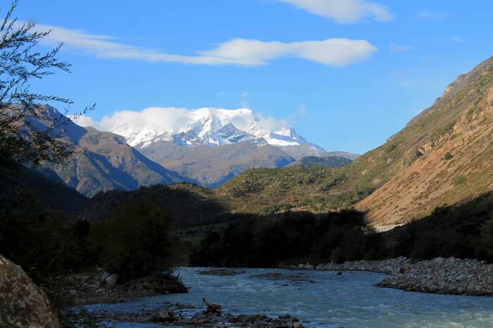 Good morning - My, The photo, Landscape, Nature, Caucasus mountains, Elbrus, Mountain river