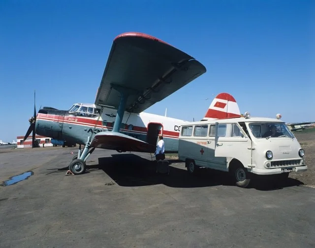 Air ambulance aircraft AN-2, 1981 - the USSR, 70th, 80-е, Air ambulance, The photo