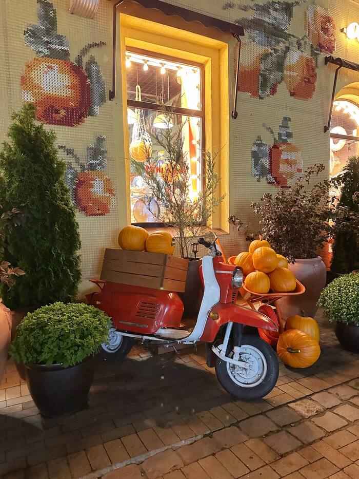 Fall Decor on the Go: How Pumpkins from the Highway Turned into a Stylish Accent - My, Decor, Travel across Russia, Longpost