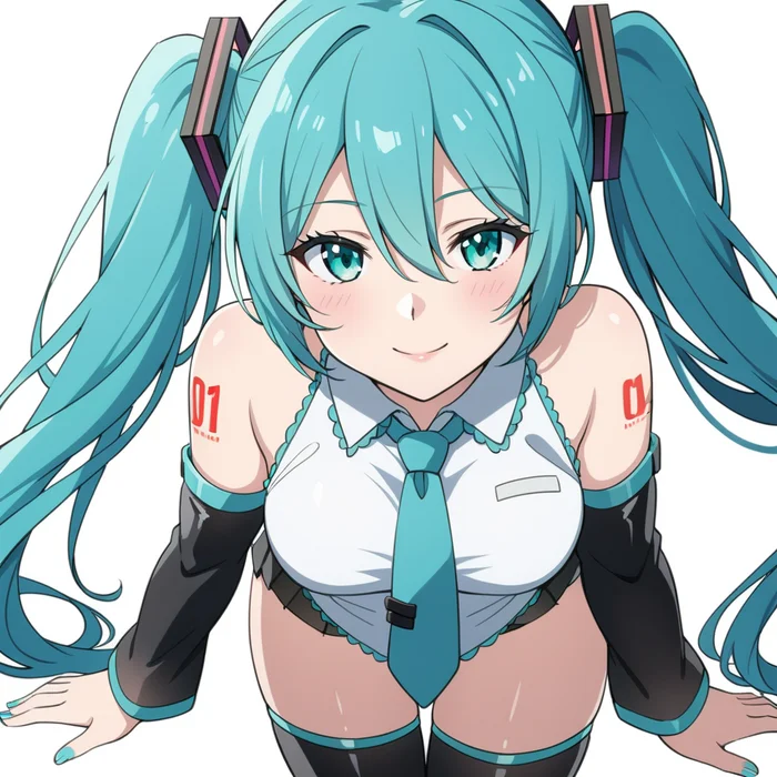 Continuation of the post Miku - My, Anime, Anime art, Stable diffusion, Hatsune Miku, Reply to post