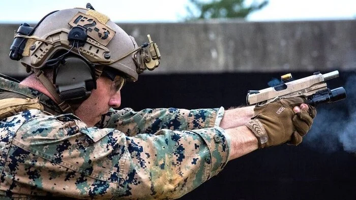 End of a Legend: US Marines Say Goodbye to Colt - My, USA, Marines, Usmc, Pistols, Special Forces, Armament, Firearms, Weapon, Military equipment, Army, Shooting, Longpost