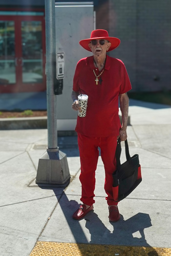Daddy in red  , , , 
