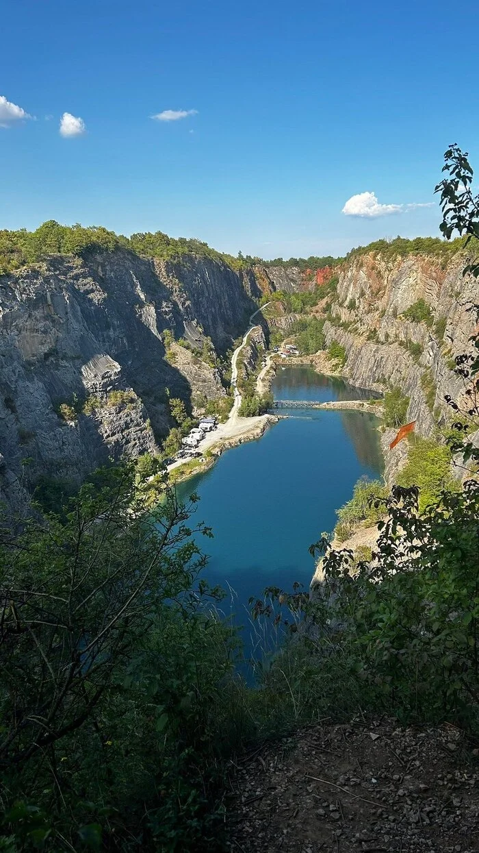 America in the center of the Czech Republic - Czech, Canyon, Longpost, The photo