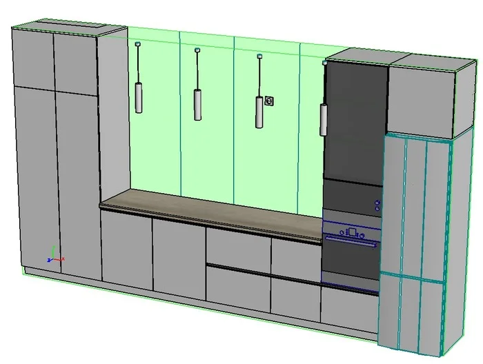 How to save 100,000 rubles in the kitchen using a specific example - My, Kitchen, Furniture facades, Life hack, Furniture made of laminated chipboard, Furniture, Interior Design, Interior, Longpost