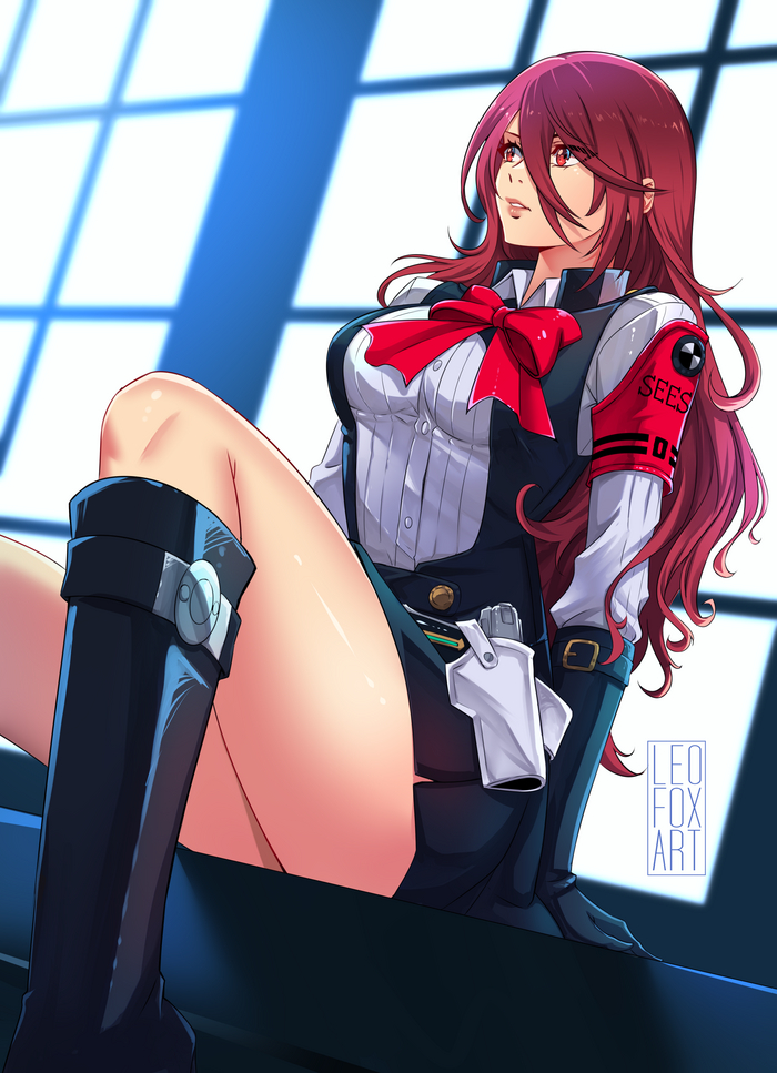  Anime Art, , , Persona, Persona 3, Mitsuru kirijo
