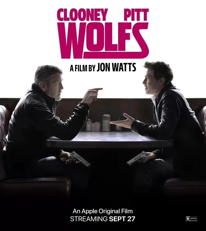 ALREADY AVAILABLE IN GOOD QUALITY! Movie Lone Wolves (2024) - My, Movies, Looking for a movie, Movie review, New films, Cinema, Film and TV series news, Online Cinema, Boosty, I advise you to look, Hollywood, Dubbing, Trailer, Russian trailer, Thriller, Боевики, Crime films, Brad Pitt, George Clooney, Video, Vertical video, Longpost