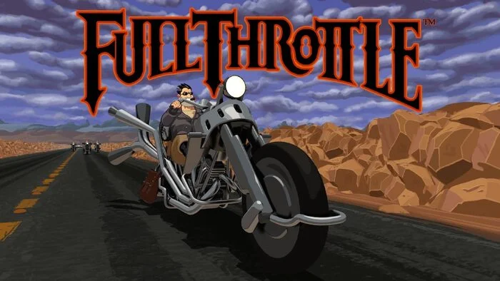 Full Throttle в браузере (Русская версия от Акеллы) - Ретро-Игры, Онлайн-Игры, Игры для DOS, Windows 95, Carter54, Full Throttle, Квест, Lucasarts, Telegram (ссылка), Длиннопост