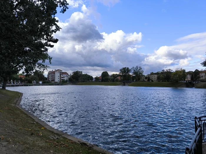 Kaliningrad today. Cloudy, but very beautiful - My, Lake, The park, Pond, Rain, Kaliningrad, City walk, Walk, Cities of Russia, Excursion, Longpost, The photo