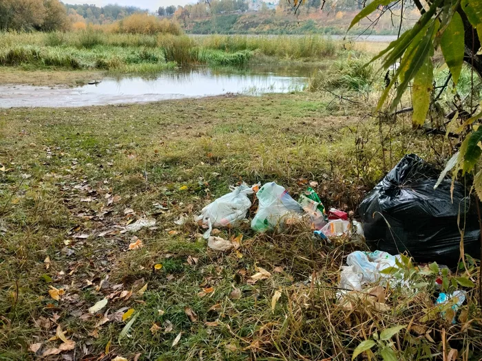 I was advised to take a walk along the embankment. Well, I took a walk. - My, Cleaning, Chistoman, Garbage, Kirov, Vyatka, Longpost