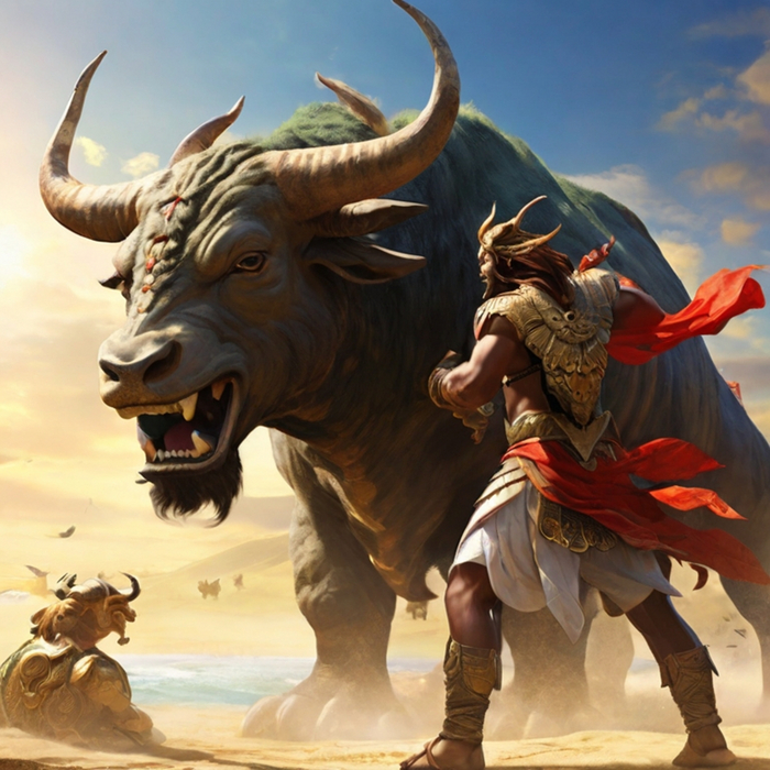 Он быканул, и мало никому не показалось