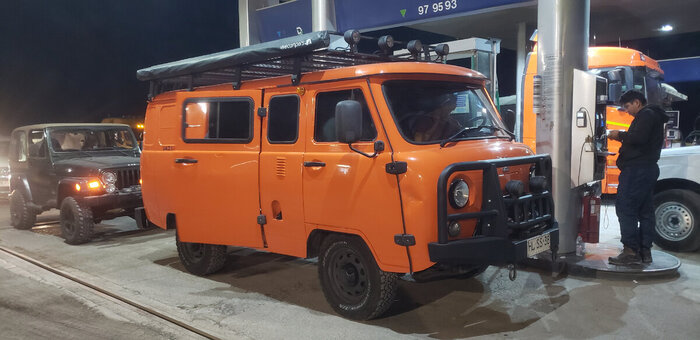 Буханочка заправляется