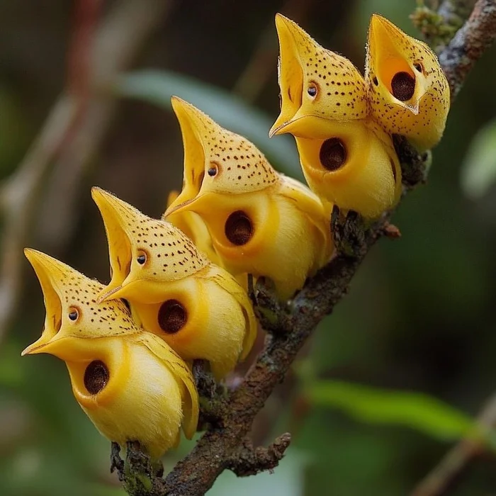 Birdflower - The photo, Flowers, Pareidolia, Birds, Neural network art