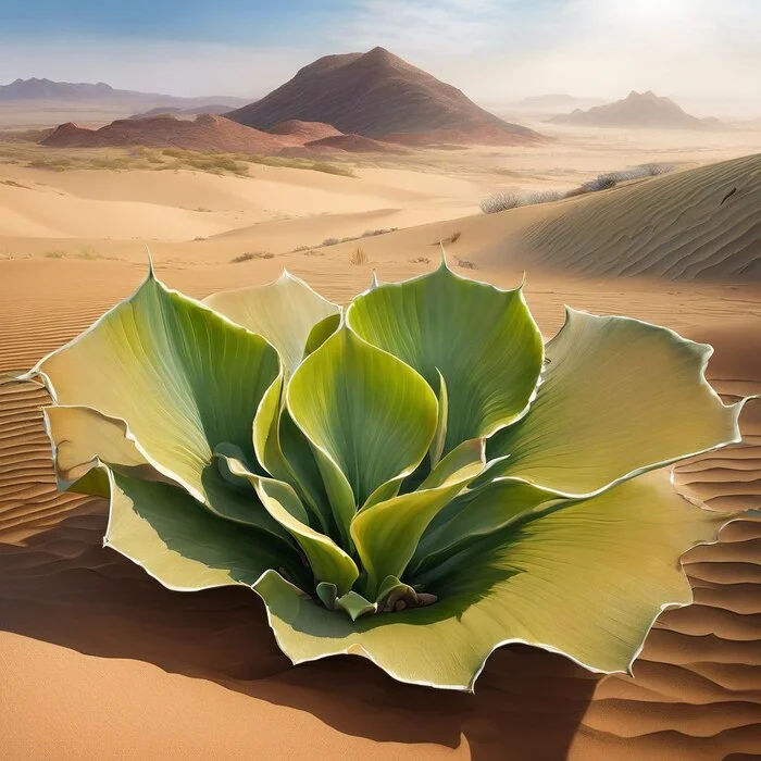 Welwitschia mirabilis - Biology, Rare view, Land, Planet Earth, Desert, Plants