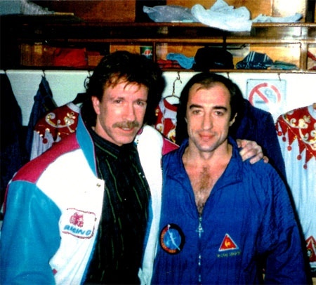 Found a photo here - Karate, Chuck Norris, Humor, Old photo