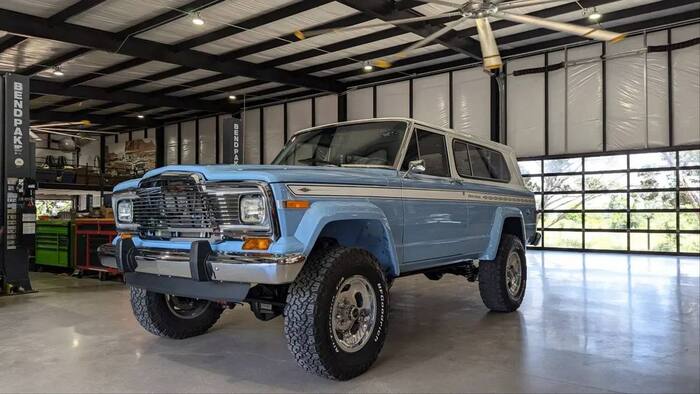 1979 Jeep gets restomod and 9-liter Viper engine - Motorists, Transport, Auto, SUV, Tuning, Retro car, Telegram (link), Longpost