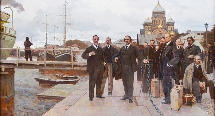 Художник Дмитрий Пантюхин. Философский пароход.