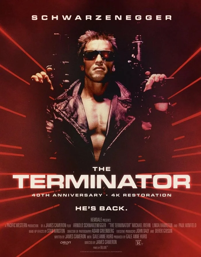 AVAILABLE IN 4K! Movie Terminator (1984) 4K 2160 Extended Edition - My, Movies, Looking for a movie, Movie review, Old movies, Cinema, Online Cinema, Boosty, Terminator, I advise you to look, 4K resolution, Hollywood, Trailer, Russian trailer, Fantasy, Боевики, Fantastic thriller, Militants of the 90s, Thriller, James Cameron, Arnold Schwarzenegger, Video, Longpost