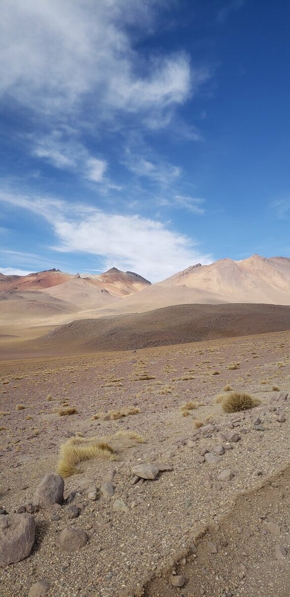 How I crossed the Bolivian-Chilean border at an altitude of 4.5 kilometers above sea level - My, Bike trip, Solo travel, A bike, Travels, South America, Bolivia, Chile, Desert, Andes, Cyclist, Mountain tourism, Bike ride, Volcano, Mountain Lake, High pressure washer, The mountains, oxygen starvation, Atacama Desert, Longpost