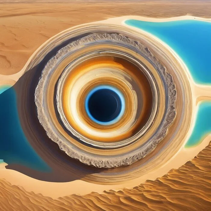 Eye of the Sahara - Planet Earth, Land, Nauchpop, Sahara, Informative