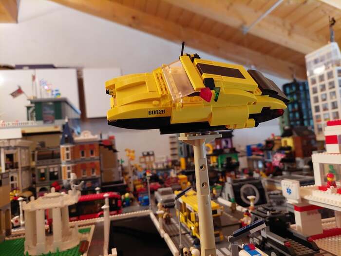 #MOC of the day Futuristic taxi by Paiepaie99 - Lego, Constructor, Moc