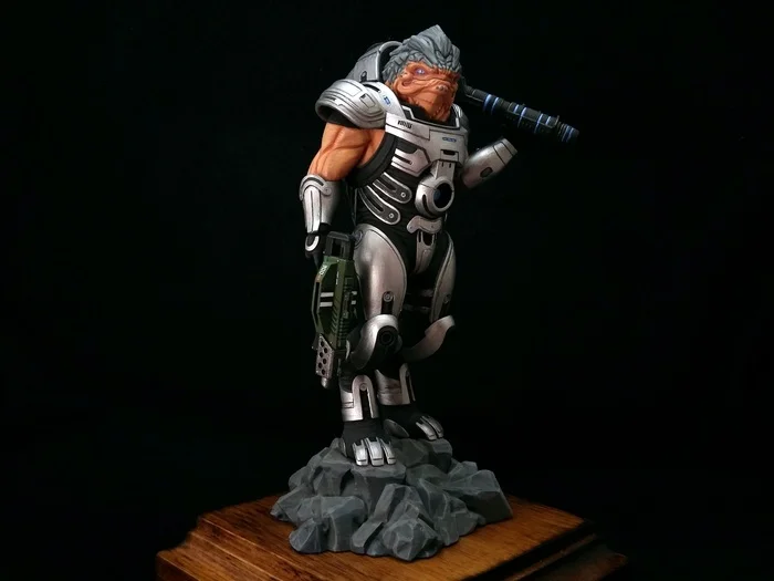 Grunt (Mass Effect) - My, Mass effect, Figurines, Hobby, Longpost