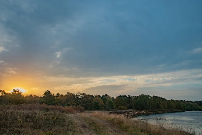 Dawn over the Klyazma - My, The photo, Nikon, The nature of Russia, dawn, Sunrises and sunsets, Beautiful view, Sunrise, Klyazma