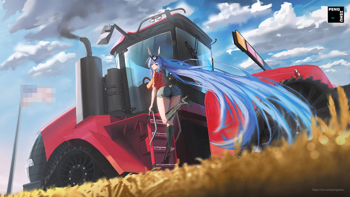 Azur Lane x Farming Simulator [: pengzshu]