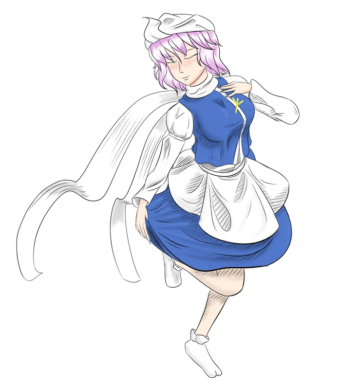 Летти - Моё, Touhou, Девушки, Аниме, Арт, Letty Whiterock