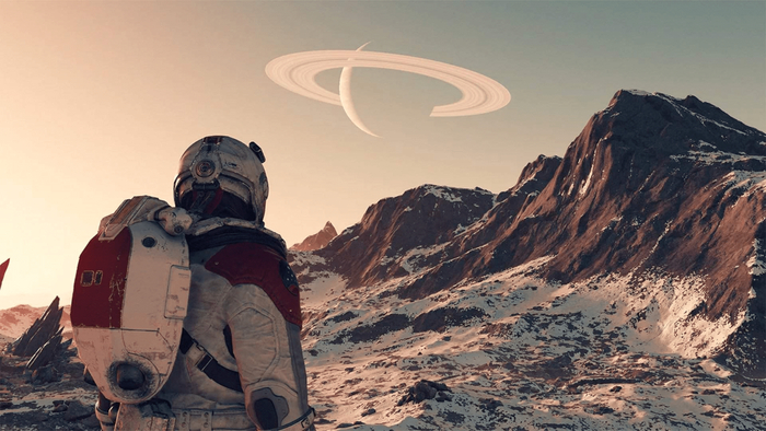 Скриншот из "Starfield". 