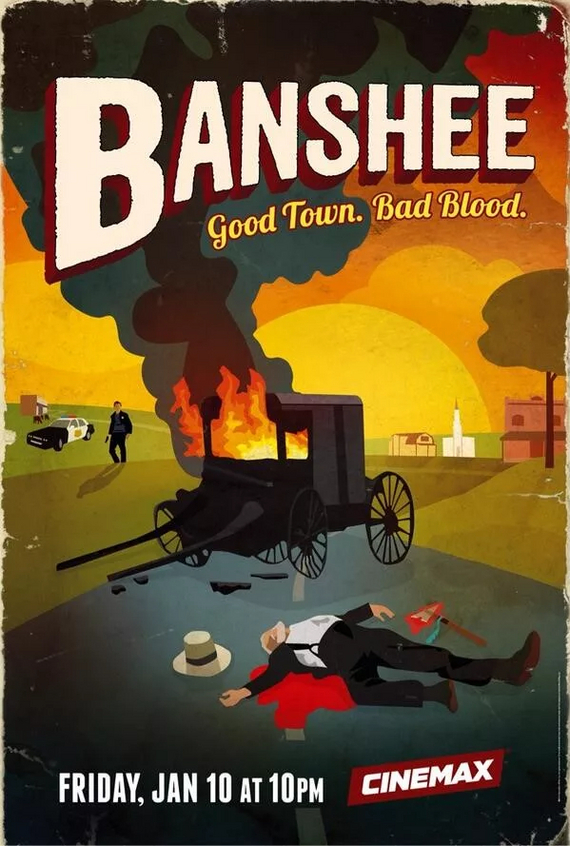 Сиськи в сериале Банши / Banshee (2013 – 2016) 2 сезон 5 серия - NSFW, Сиськи, Сериалы, Боевики, Триллер, Драма, Криминал, 2014, Длиннопост, Негатив