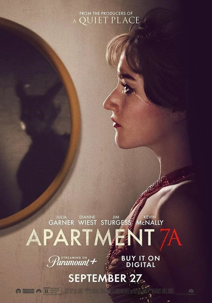 ALREADY AVAILABLE IN GOOD QUALITY! Movie Apartment 7A (2024) - My, Movies, Looking for a movie, Movie review, Horror, Scene from the movie, New films, Cinema, Film and TV series news, Online Cinema, Boosty, Hollywood, I advise you to look, Dubbing, Trailer, Russian trailer, Horror, Video, Longpost