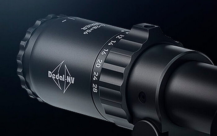 ������������� ������ �� ����������-���������� ������ ����� ������ ������� ��������, ���������� ������ ������ DHF 4-28×56 Harrier �� ������� � ����������� ����������� ����