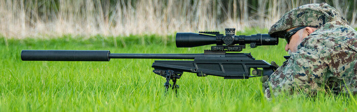 ������ ������ DHF 4-28×56 Harrier �������� ����������� ������ ������� �������� .338 LM, .408 CheyTac, .50 BMG