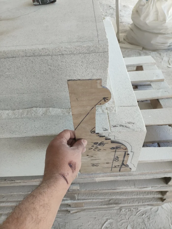 Made some details for the temple, cut out a capital for the temple in Stavropol - My, With your own hands, Arms, Handmade, Building, Craftsmanship, Longpost