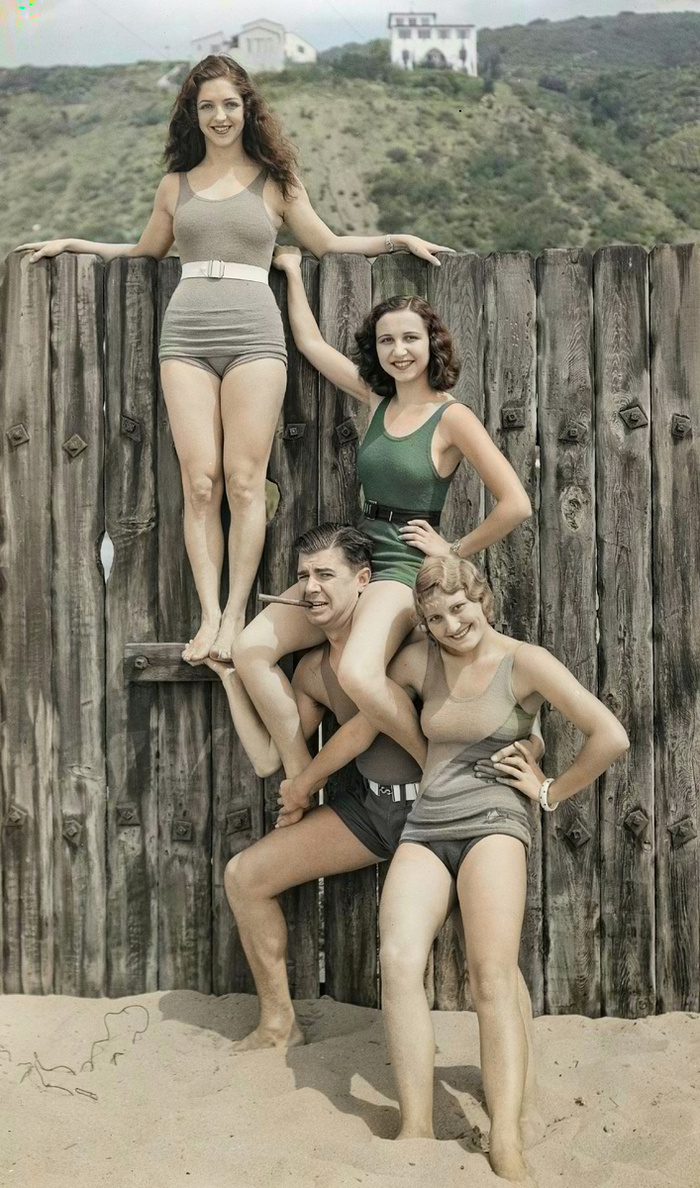 Подборка интересных и необычных фотографий из США. 20 раскрашенных фотографий ХХ века. Часть VIII Старое фото, Фотография, Историческое фото, США, 20 век, 19 век, Колоризация, Длиннопост