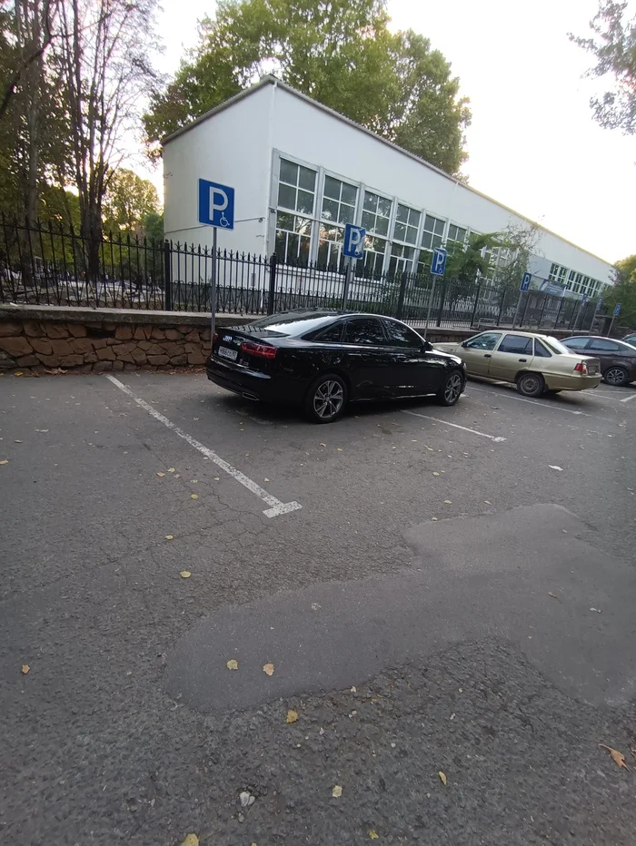 This is what parking is like - My, Неправильная парковка, Autoham