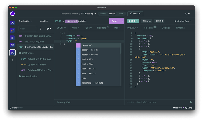 Insomnia �������� �� Linux, Windows � macOS