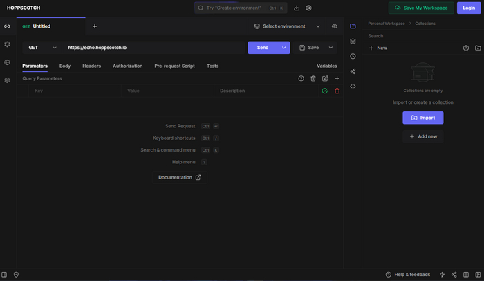 Hoppscotch �������� ��� ���������