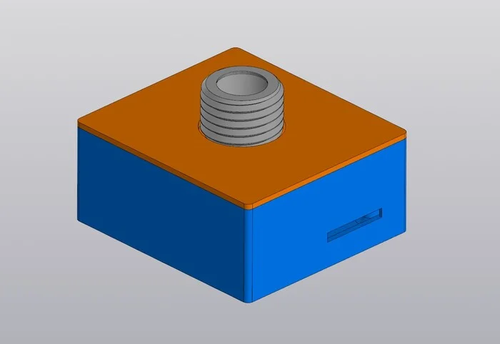 On the benefits of a 3D printer. A simple illuminator for a microscope - My, 3D печать, 3D printer, 3D modeling, Manufacturing, Microscope, Microscopy, Video, Longpost