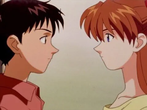 Shinji and Asuka - Anime, Images, Evangelion