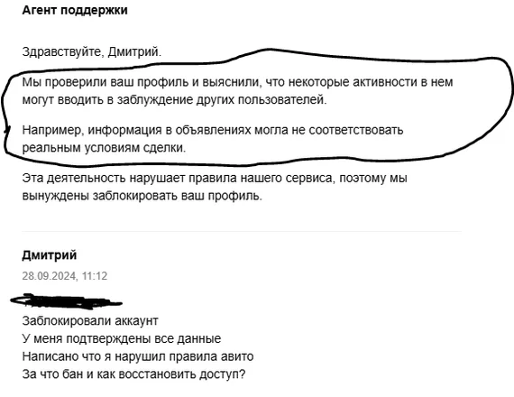 Авито несправедливо заблокировало мой профиль и платное объявление - Негатив, Закон, Юристы, Адвокат, Право, Запрет, Авито, Киберпреступность, Суд, Защита прав потребителей, Длиннопост