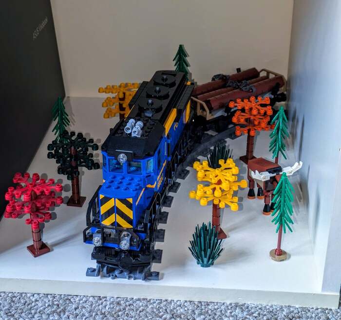 #MOCoftheday Cutest railway display by Bossman7314 - Lego, Constructor, Moc