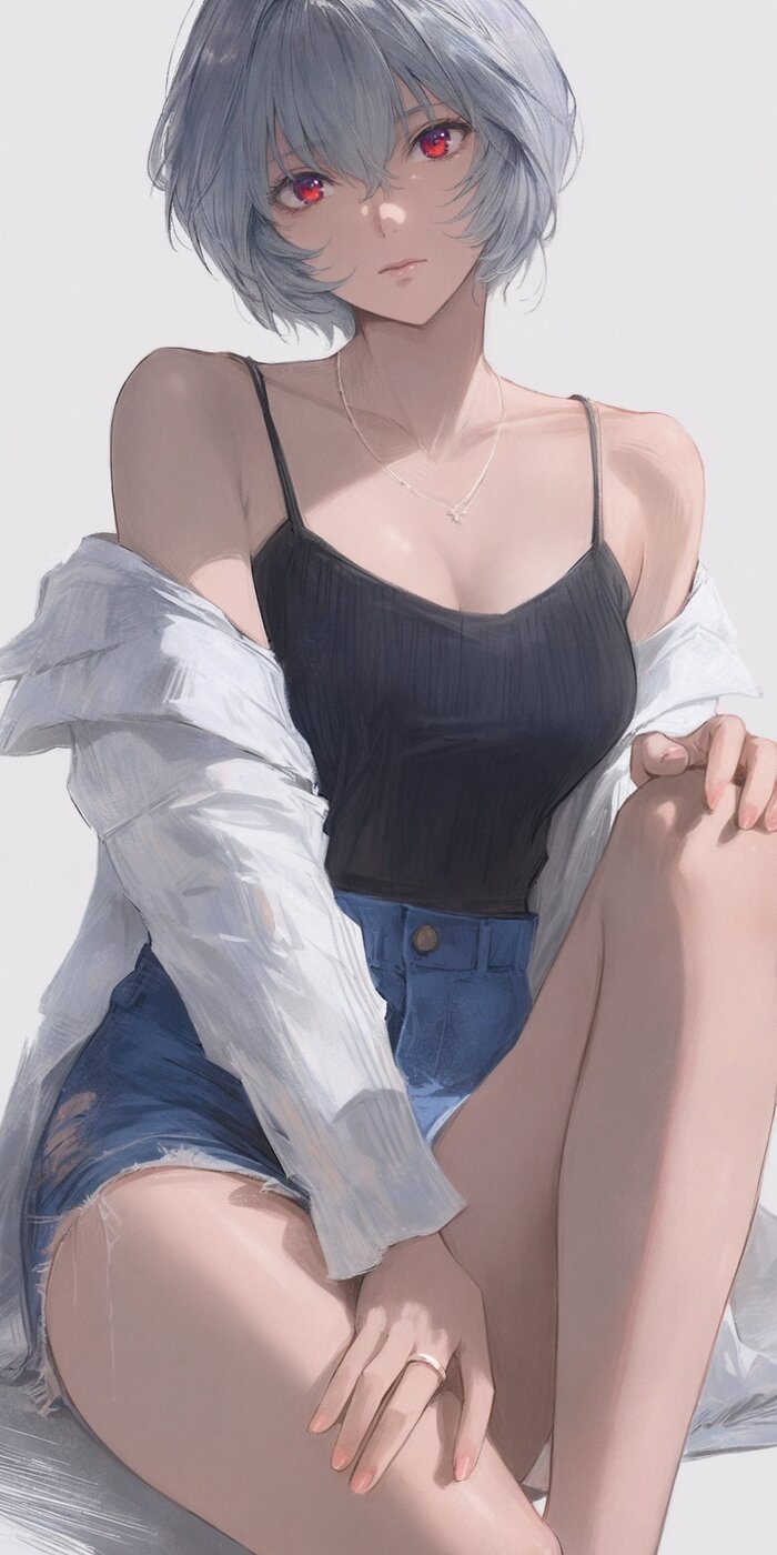  Anime Art, , , Evangelion, Rei Ayanami, ,  