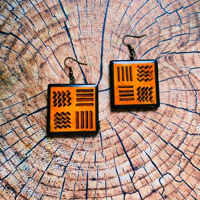 The Fifth Element - My, Painting on wood, Fifth Element, Needlework without process