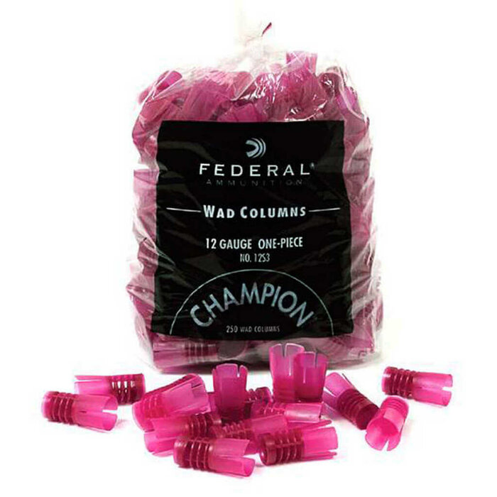 Federal Ammunition выпускает широкую гамму полиэтиленовых пыжей-концентраторов, который в прошлом веке пришли на смену бумажным комплектующим