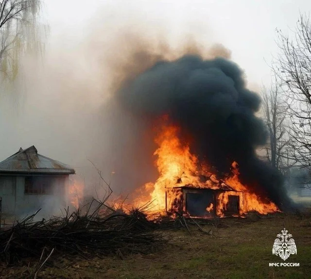 Пожар в Тамбовской области - Моё, Тамбов, Пожар, Чрезвычайная ситуация, Видео, Вертикальное видео